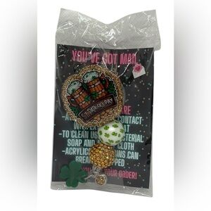 St. Patrick's Day Badge Reel (still in original packaging)